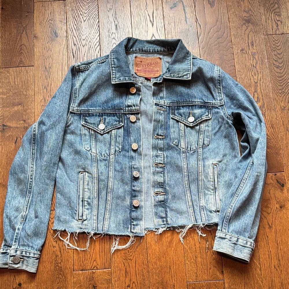 Lucky Brand  Light Blue Denim Jacket